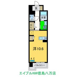 グランクリュ佐古　WESTの物件間取画像